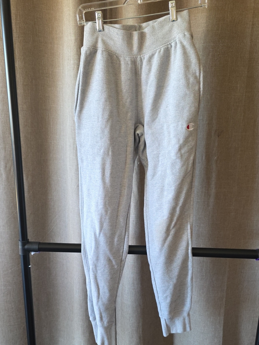 Champion Reverse Weave Jogger Sweatpants Gray Small